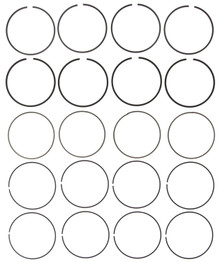 Mahle 42144CP.030 - Rings Toyota 1.3L / 1.5L 2NZFE / 1NZFE 2000-2005 Echo Prius GNS Top Ring Plain Ring Set