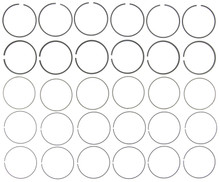 Mahle 42253CP.020 - Rings Suzuki 2.5L 2494CC H25A Grand Vitara 1999 - 2004 Chrome Ring Set