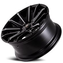 Mayhem 8109-2985BM10 - Luxury Wheels Crossfire 8109 20x9.5 Milled Spokes Gloss Black 10 Off Set 5 Lug 5.64 BSM 108 Bore Cast Aluminum