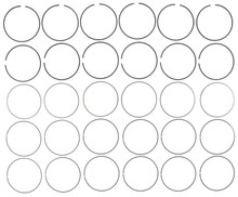 Mahle 42172CP - Rings Toyota 4.0L V6 1GRFE 2003-2011 Plain Ring Set