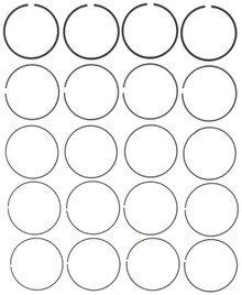Mahle 42148CP - Rings Honda 1.8L R18A1 L4 2006 - 2008 Chrome Ring Set