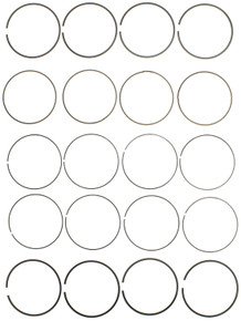 Mahle 42222CP.040 - Rings Honda 2.4L K24A1 2002 - 2011 K24A4 SOHC Chrome Ring Set