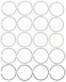 Mahle 42225CP.020 - Rings Nissan 1.8L MR18DE 2007 - 2010 Chrome Ring Set