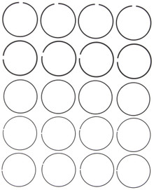 Mahle 42282CP.040 - Rings Ford 2.0L GTDI Duratec Turbo / Non Turbo 2011-2015 Moly Ring Set