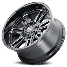 Mayhem 8115-2997BM - Offroad Wheels Apollo 8115 GB-M 20x9 Milled Gloss Black 0 Off Set 5 Lug 5 BSM 110 Bore Cast Aluminum