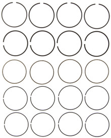 Mahle 42281CP - Rings Volkswagen 1.4L 1390CC AEX / AKV / APQ 1995 - 2001 Chrome Ring Set