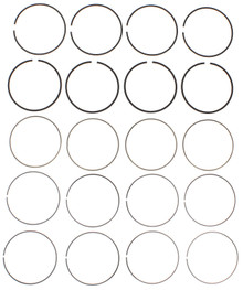 Mahle 42278CP - Rings Toyota 2.0L 1AZFE 2001 - 2004 Chrome Ring Set