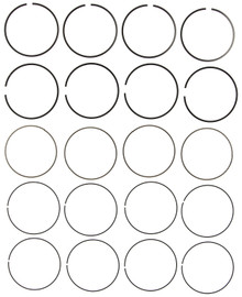 Mahle 42286CP - Rings Nissan 2.5L 4 Cyl 2007-2015 QR25DE QR25DER Plain Ring Set