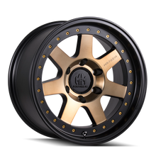 Mayhem 8300-8936TZ - 8300 Prodigy 18x9 / 6x135 BP / 0mm Offset / 87.1mm Hub Matte Black w/ Bronze Tint Wheel