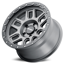 Mayhem 8304-2983MGT - Offroad Wheels Delta 8304 GY 20x9 Matte Black Lip Gunmetal 0 Off Set 6 Lug 5 BSM 106 Bore Cast Aluminum