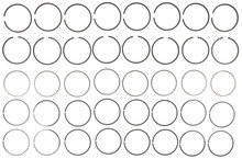 Mahle 50069CP.020 - Rings Case Checker 318 Eng 59-66 Chry 318 5.2L Eng 75-89 Chry Ind Engs Plain Ring Set
