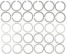 Mahle 50514CP.040 - Rings Buick 250 Eng 70-76 Checker 230/250 Engs 69-79 Chevy 230/250 Engs Plain Ring Set