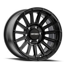 Mayhem 8309-7983B - 8309 Granite 17x9 / 6x139.7 BP / 0mm Offset / 106.1mm Hub Satin Black