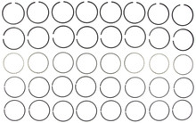 Mahle 50139 - Rings Ford 332352 Engs 58-67 Ford Trk 352 Eng 65-67 GMC 370 Eng 57-59 Plain Ring Set