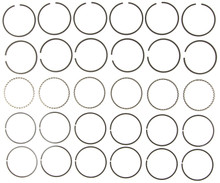 Mahle 51284CP - Rings Buick 173 2.8L Eng 81-84 Chevy 173 2.8L Eng 81-84 Chevy Trk 173 Plain Ring Set