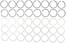Mahle 51709CP - Rings Dodge Trk 318 5.2L Eng 1992-95 Jeep 318 5.2L Eng 1993-96 Plain Ring Set