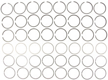 Mahle 51130CP.030 - Rings ChevyTrk 366 Eng 66-90 GMC Trk 366 Eng 69-90 Plain Ring Set