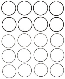 Mahle 51576CP - Rings Toyota 1998cc 3Y-EC3S-FE Engs 1983-91 Mazda 2184cc Eng 1983-87 Plain Ring Set