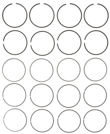 Mahle 51471CP - Rings GMC Pass 121 2.0L Eng 87-89 134 2.2L Eng 90-94 Plain Ring Set