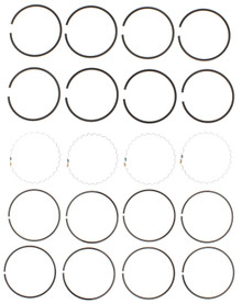 Mahle 51428 - Rings Nissan 1487cc E15 1597cc E16 Engs 82-88 Plain Ring Set