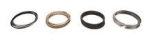 Manley 46620ST-8 - Ford 4.6L & 5.4L Steel Top Ring Set
