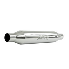 MBRP R1015 - Exhaust Resonator 2.25 Inch Inlet/Outlet 22 Inch Body 26 Inch Overall T304 Stainless Steel