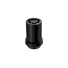 McGard 25354 - Wheel Lock Nut Set - 4pk. (Tuner / Cone Seat) M12X1.25 / 13/16 Hex / 1.24in. Length - Black