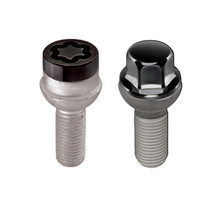 McGard 68018BK - 5 Lug Hex Install Kit w/Locks (Radius Seat Bolt) M14X1.5 / 17mm Hex / 26.3mm Shank L. - Black