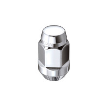 McGard 69410 - Hex Lug Nut (Cone Seat Bulge Style) 1/2-20 / 3/4 Hex / 1.45in. Length (Box of 100) - Chrome