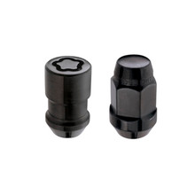 McGard 84551 - 5 Lug Hex Install Kit w/Locks (Cone Seat Nut / Bulge) 1/2-20 / 3/4 Hex / 1.45in. L - Black