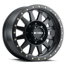 Method Wheels MR30468080500 - Aluminum Wheels 16x8 Double Standard MR304 Bolt Pattern 8 On 165.1 Offset 0 Lip Size 2.76 Matte Black MB Method