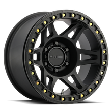 Method Wheels MR10679080544B - Aluminum Wheels 17x9 Beadlock MR106 Bolt Pattern 8 On 165.1 Offset -44 Lip Size 0 Matte Black MB Method