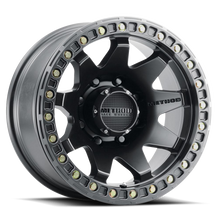 Method Wheels MR10879080544B - Aluminum Wheels 17x9 MR108 Bolt Pattern 8 On 165.1 Offset -44 Lip Size 0.63 Matte Black MB Method