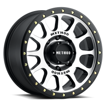 Method Wheels MR30578587300 - Aluminum Wheels 17x8.5 NV MR305 Bolt Pattern 8 On 170 Offset 0 Lip Size 1.3 Black BM Machined Face-Black Street Loc Method