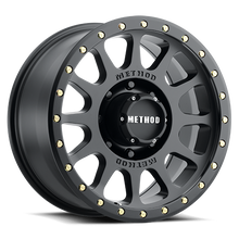 Method Wheels MR30589080518H - Aluminum Wheels 18x9 NV HD MR305 Bolt Pattern 8 On 165.1 Offset 18 Lip Size 1.38 Matte Black MB Method