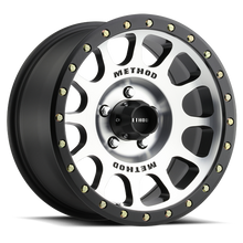 Method Wheels MR30568012300 - Aluminum Wheels 16x8 NV MR305 Bolt Pattern 5 On 114.3 Offset 0 Lip Size 1.57 Black BM Machined Face-Black Street Loc Method