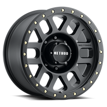 Method Wheels MR30978588500 - Aluminum Wheels 17x8.5 Grid MR309 Bolt Pattern 8 On 180 Offset 0 Lip Size 1.61 Matte Black MB Method
