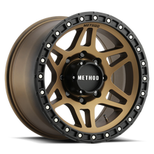 Method Wheels MR31289080918 - Aluminum Wheels 18x9 MR312 Bolt Pattern 8 On 165.1 Offset 18 Lip Size 0.91 Method Bronze BRZ Matte Black Lip Method