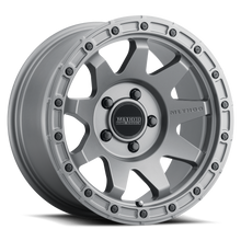 Method Wheels MR31778550800 - Aluminum Wheels 17x8.5 MR317 Bolt Pattern 5 On 127 Offset 0 Lip Size 0.83 Matte Titanium GY Method