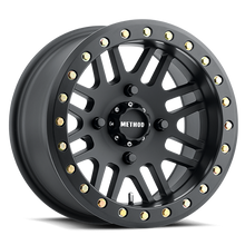 Method Wheels MR40648047544B - Aluminum Wheels 14x8 MR406 Beadlock UTV Bolt Pattern 4 On 136 Offset 0 Lip Size 2.36 Matte Black MB Method