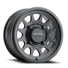 Method Wheels MR41451047564 - Aluminum Wheels 15x10 MR414 Bead Grip UTV Bolt Pattern 4 On 136 Offset 25 Lip Size 2.72 Matte Black MB Method