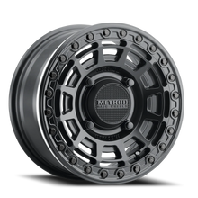 Method Wheels MR415570461052B - Aluminum Wheels 15x7 MR415 Beadlock UTV Bolt Pattern 4 On 156 Offset 38 Lip Size 0 Matte Black MB Gloss Black Ring Method