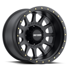 Method Wheels MR60521280552N - Aluminum Wheels 20x12 NV MR605 Bolt Pattern 8 On 165.1 Offset -52 Lip Size 4.92 Matte Black MB Method