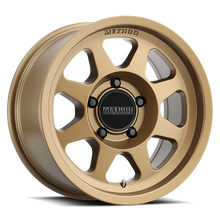 Method Wheels MR70179050912N - Aluminum Wheels 17x9 Bead Grip MR701 Bolt Pattern 5 On 127 Offset -12 Lip Size 1.97 Method Bronze BRZ Method