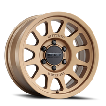Method Wheels MR70378560935 - Aluminum Wheels 17x8.5 Bead Grip MR703 Bolt Pattern 6 On 139.7 Offset 35 Lip Size 0.79 Method Bronze BRZ Method