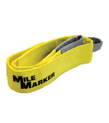 Mile Marker 19406 - 6 Foot Tree Strap Yellow 4 Inch x 6 Foot