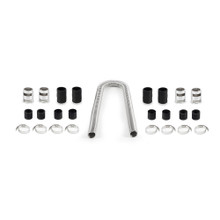 Mishimoto MMAH-U48C - Universal Flexible Radiator 48in Hose Kit - Chrome