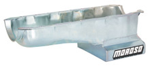 Moroso 20412 - Chevrolet Big Block Mark IV/GM A Body Deep Wet Sump 6qt 8in Steel Oil Pan