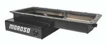 Moroso 20570 - Ford 5.0 Coyote/Cobra (w/Rear Sump) Road Race Baffled Wet Sump 9.5qt 4.5in Steel Oil Pan