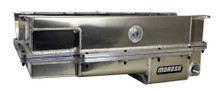 Moroso 20377 - BBC Mark IV 2-Piece -16AN External Wet Sump Aluminum Oil Pan (Use w/168 Tooth Flywheel)